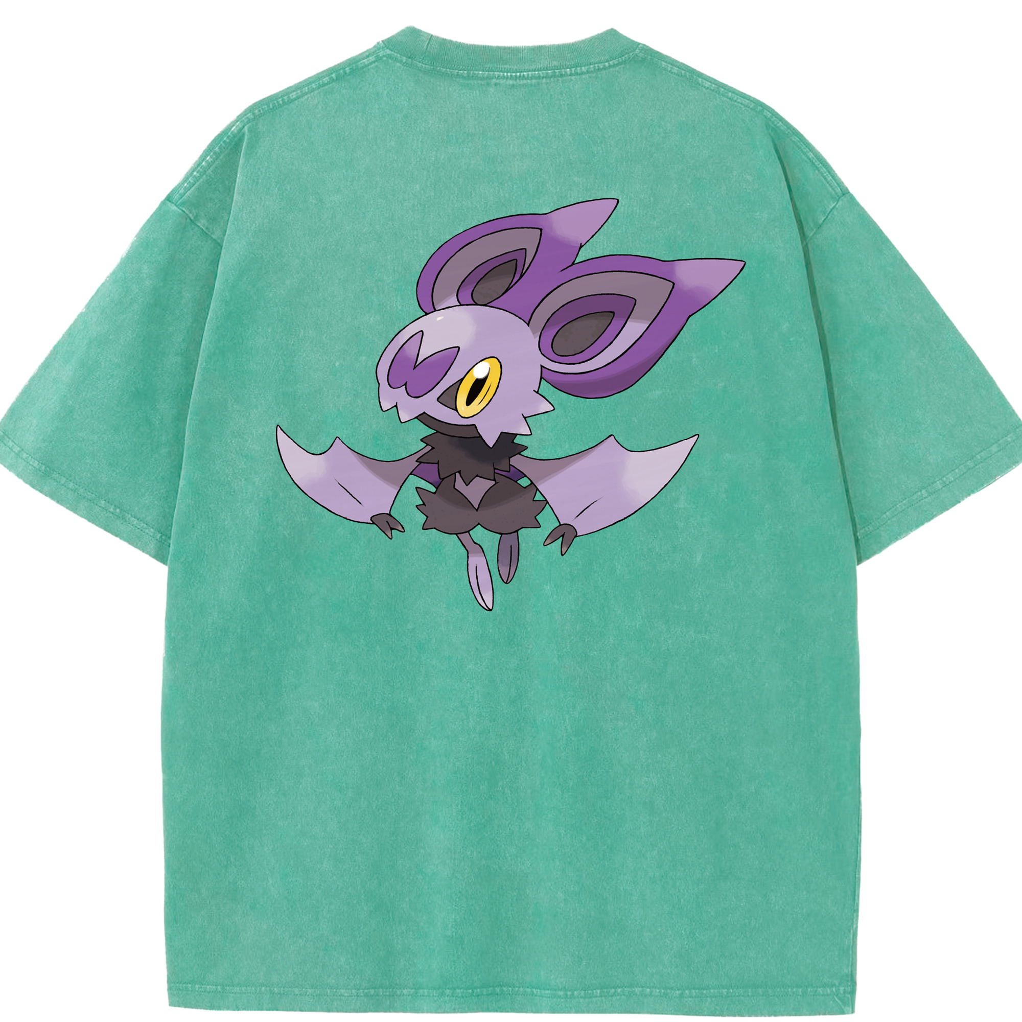 （画像用） ポケットモンスター Pokémon 綿100% ヴィンテージ風 半袖Tシャツ（背面プリント）